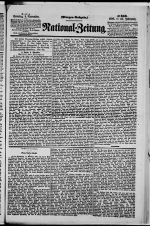 National-Zeitung vom 08.11.1896