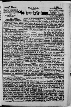 National-Zeitung vom 09.11.1896