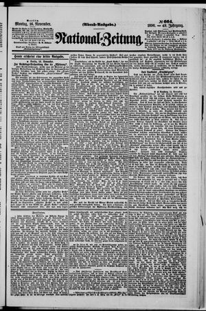 National-Zeitung vom 16.11.1896