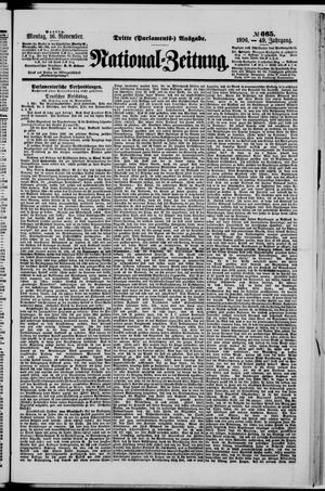 National-Zeitung vom 16.11.1896