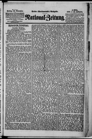 National-Zeitung vom 20.11.1896