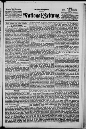 National-Zeitung vom 23.11.1896