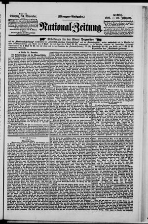 National-Zeitung vom 24.11.1896