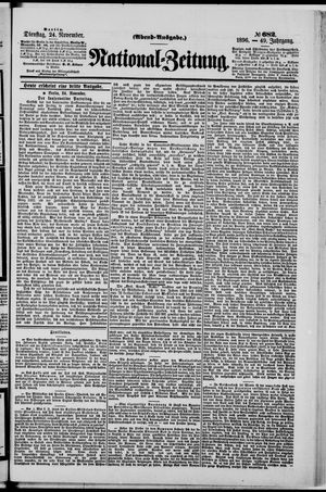 National-Zeitung vom 24.11.1896