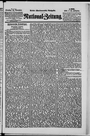National-Zeitung vom 24.11.1896