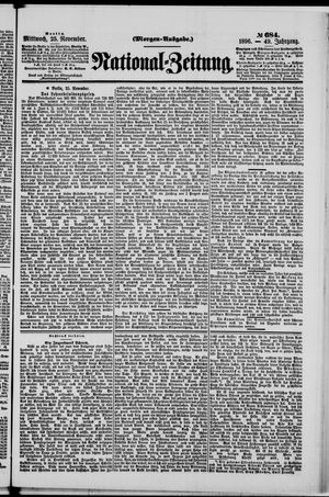 National-Zeitung vom 25.11.1896