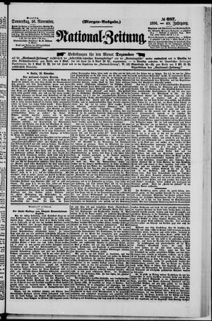 National-Zeitung vom 26.11.1896