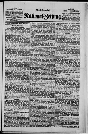 National-Zeitung vom 02.12.1896
