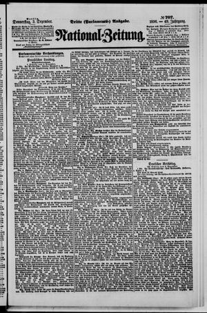 National-Zeitung vom 03.12.1896