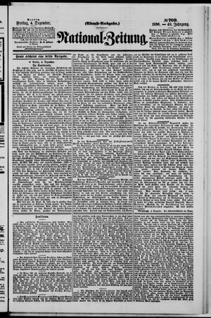 National-Zeitung vom 04.12.1896