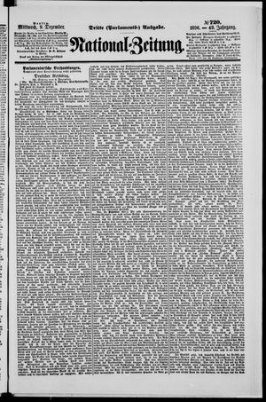 National-Zeitung vom 09.12.1896