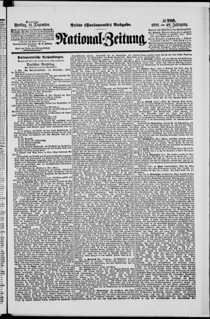 National-Zeitung vom 11.12.1896