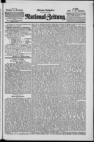 National-Zeitung vom 15.12.1896