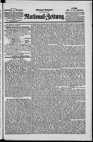 National-Zeitung on Dec 17, 1896