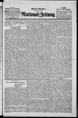 Nationalzeitung vom 20.12.1896
