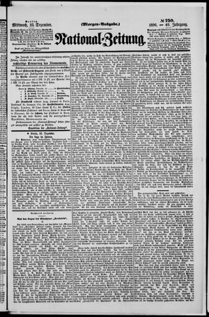 National-Zeitung vom 23.12.1896