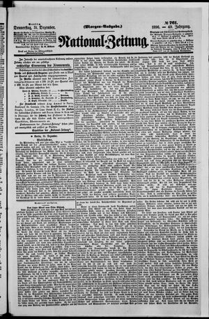 National-Zeitung vom 31.12.1896