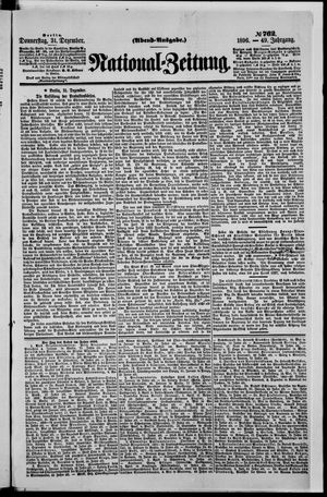 National-Zeitung vom 31.12.1896
