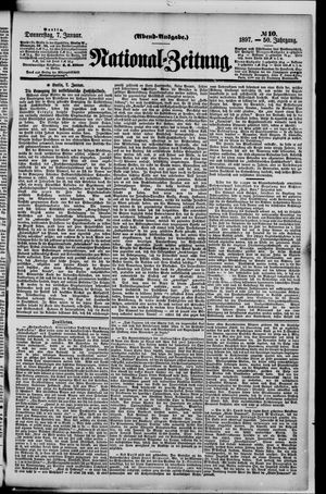Nationalzeitung vom 07.01.1897