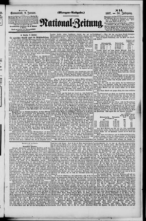 Nationalzeitung vom 09.01.1897