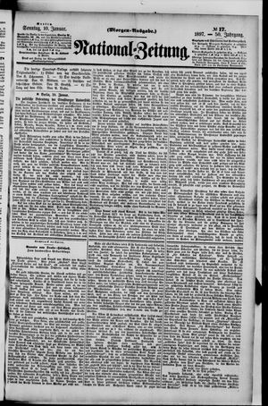 Nationalzeitung vom 10.01.1897