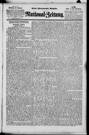 Nationalzeitung vom 11.01.1897