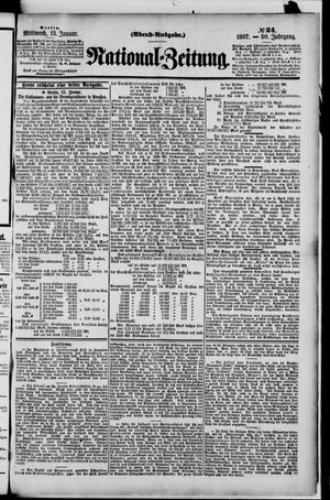 Nationalzeitung vom 13.01.1897