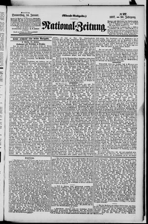 Nationalzeitung on Jan 14, 1897