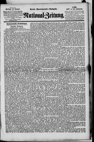 Nationalzeitung vom 15.01.1897