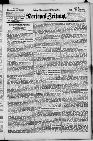 Nationalzeitung vom 16.01.1897