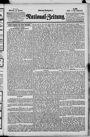 Nationalzeitung vom 18.01.1897