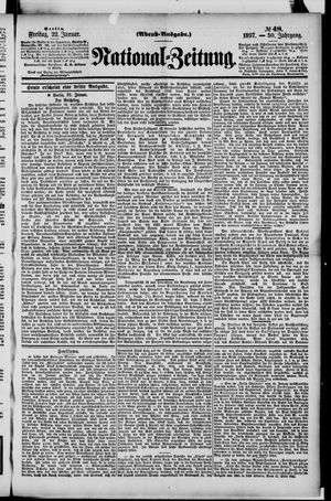 Nationalzeitung on Jan 22, 1897