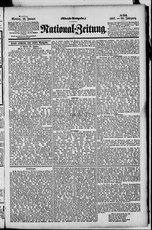 Nationalzeitung on Jan 25, 1897