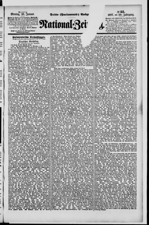Nationalzeitung on Jan 25, 1897