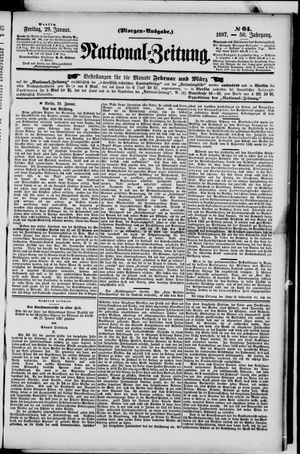 Nationalzeitung vom 29.01.1897