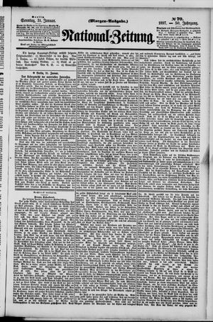 Nationalzeitung vom 31.01.1897