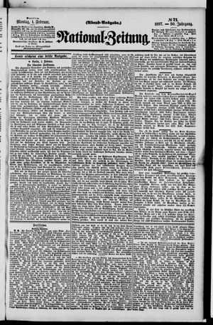 Nationalzeitung on Feb 1, 1897