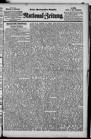Nationalzeitung vom 08.02.1897
