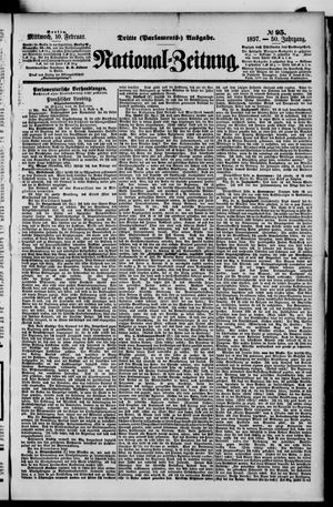 Nationalzeitung on Feb 10, 1897