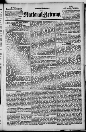 Nationalzeitung on Feb 11, 1897