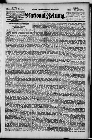 Nationalzeitung vom 11.02.1897