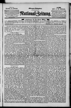Nationalzeitung on Feb 21, 1897