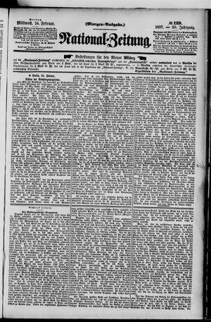 Nationalzeitung vom 24.02.1897