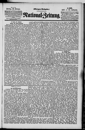 Nationalzeitung vom 26.02.1897