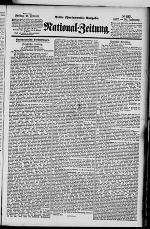 Nationalzeitung vom 26.02.1897
