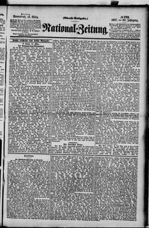 Nationalzeitung vom 13.03.1897