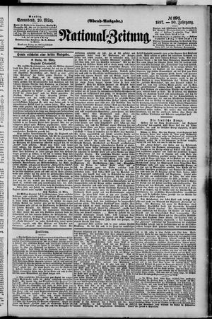 Nationalzeitung on Mar 20, 1897