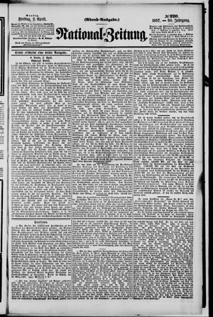 Nationalzeitung vom 02.04.1897