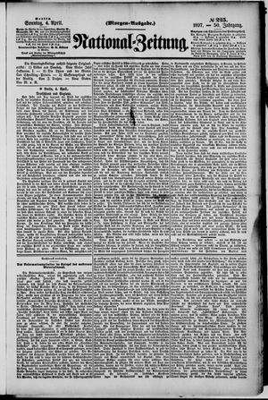 Nationalzeitung vom 04.04.1897