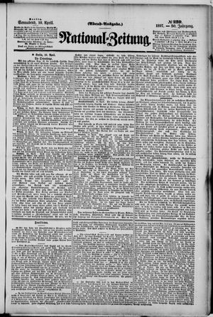 National-Zeitung vom 10.04.1897